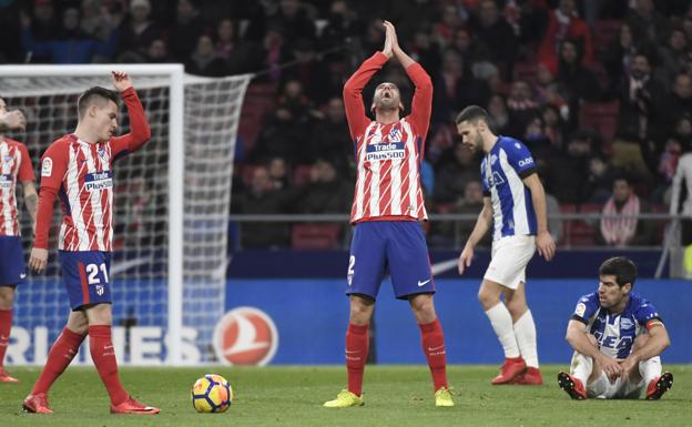 Atlético de Madrid- Alavés en directo: Liga 2017-18, online/Rafa Gutiérrez