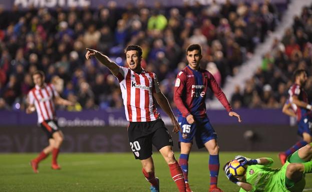 Imagen de archivo de un partido del Athletic contra el Levante./