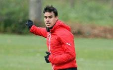 Dani García, en un entrenamiento con el equipo armero./EC