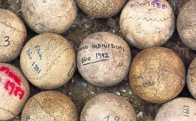 'Pelota II' dokumentalean pilota bera da jokoaren historiaren haria. /E. C.