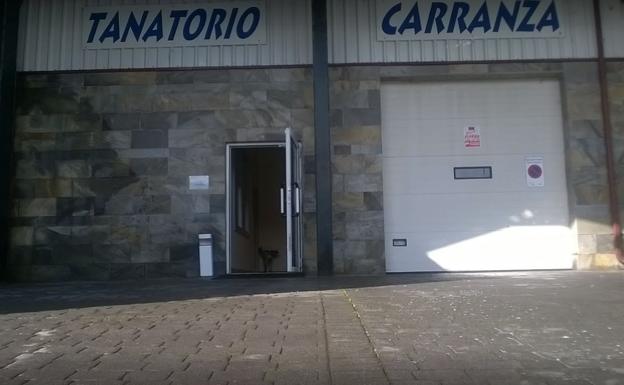 Vista del tanatorio Carranza.