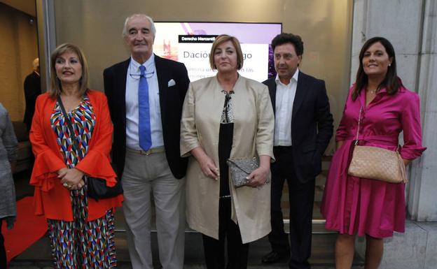 Belen Horas, Joseba y Nekane Santamaría, Juanjo Aguirre y Rosana Montes.