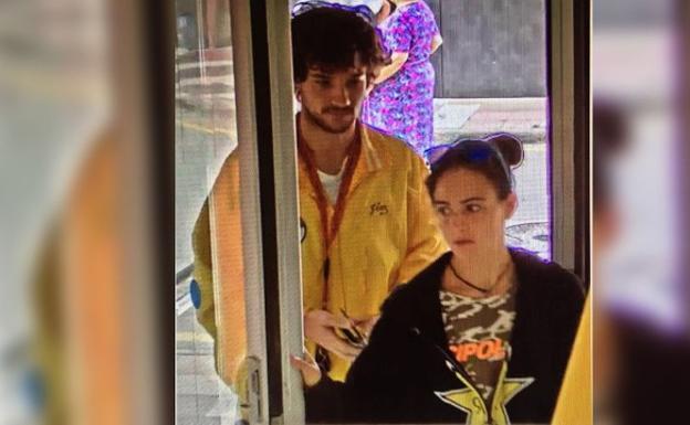La última imagen de Marc y Paula antes de denunciarse su desaparición./