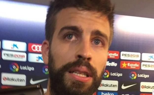 El futbolista se ha emocionado al valorar lo sucedido en Cataluña./