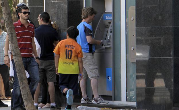 Clientes de Sabadell./