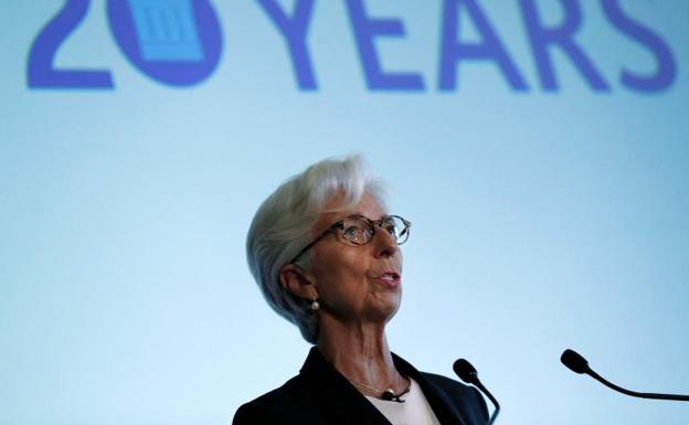 La directora gerente del FMI, Christine Lagarde./AFP