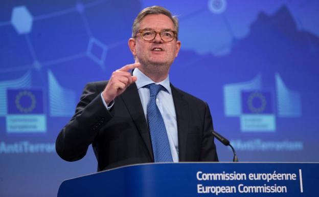 El comisario europeo de Seguridad, Julian King./Efe