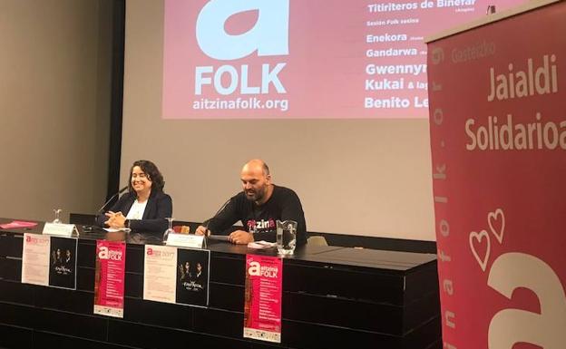 Benito Lertxundik eta Gwennyn-ek abestuko dute Aitzina Folk jaialdiaren V. edizioan