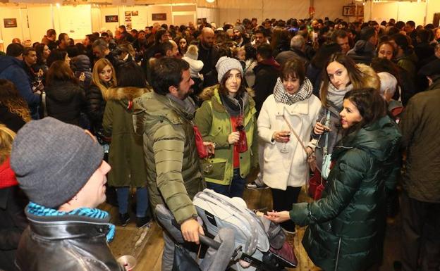 Ardoaraba ha sido una de loa atractivos del puente en Vitoria. /Jesús Andrade