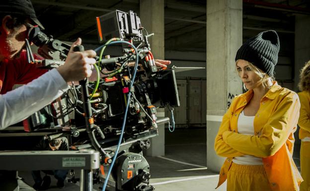 Maggie Civantos, en el rodaje de los nuevos episodios de la serie./FOX