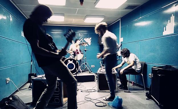 Fiambre en los locales de ensayo del Bilborock./E. C.