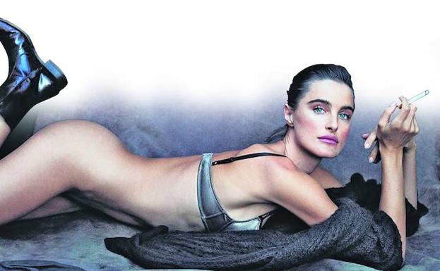 Un 'selfie'. Daniella Midenge se somete de vez en cuando a sesiones fotográficas recordando la modelo que aún llega dentro./
