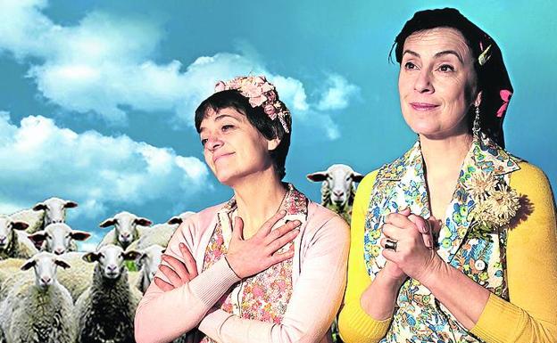 Begoña Martín y Carmen San Esteban, en ‘Benditas’. /El Mono Habitado