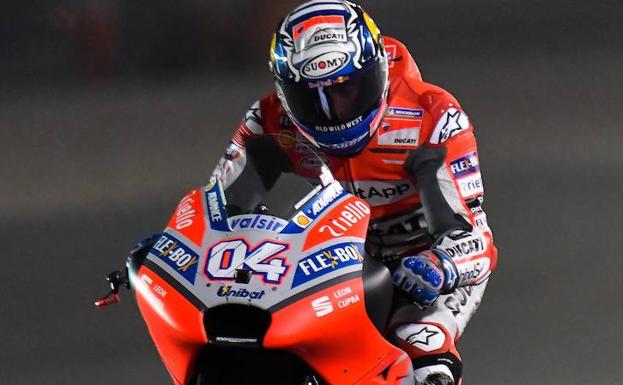 El piloto italiano del equipo Ducati de MotoGP, Andrea Dovizioso./EFE