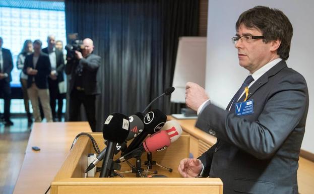 Puigdemont desde Finlandia./Efe