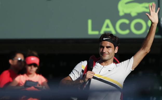 Federer se despide tras perder en Miami. /Reuters