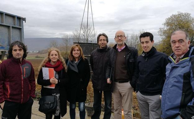 Aldundiak abian jarri du Apinaizko hodi biltzaile berria