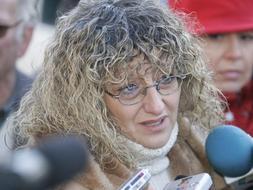 La madrer de Sandra Palo mantiene una incesante campaña para reformar la Ley del Menor. / Archivo/