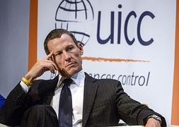 Armstrong, el pasado año, durante un acto de su fundación de lucha contra el cáncer. / Rogerio Barbosa (AFP)/