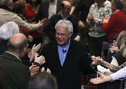 El expresidente del Gobierno Felipe González, en un acto electoral. / Foto: Archivo | Vídeo: Atlas/