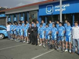 Presentación oficial del del equipo ciclista Naturgas Energía sub 23. /José Montes/