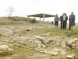 Vista de una de las zonas excavadas. /El Correo/
