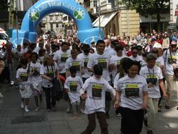 La prueba tiene un recorrido de 800 metros./ José Montes/