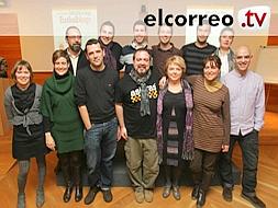Ganadores del concurso de blogs. / M. Atrio/