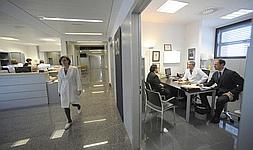 Área de traumatología del nuevo hospital. / Borja Agudo | Vídeo: Lara Bermúdez / Zuriñe Palacio/