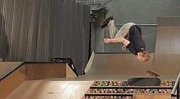 Adam Miller, en plena acrobacia/