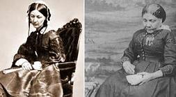 A la izquierda, Florence Nightingale; a la derecha, Mary Seacole./