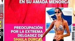Shaila Dúrcal en la portada de Lecturas./