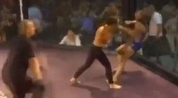 Momento del golpe definitivo. /Youtube/