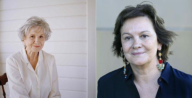Alice Munro y Clara Sánchez./ Efe/