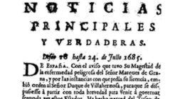 Ilustración de la gaceta ‘Noticias principales y verdaderas’./