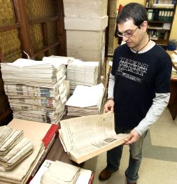 El historiador ha escrito muchas obras sobre Miranda. / A. GÓMEZ/