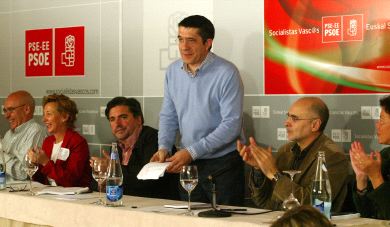 PSE. Patxi López intervino ayer ante el comité nacional de su partido. / FERNANDO GÓMEZ/