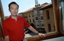 EN EL CARGO. IVÁN RODERO, EN LA ACTUALIDAD PRIOR DE LA COFRADÍA DE SAN FELICES./ R. SOLANO/