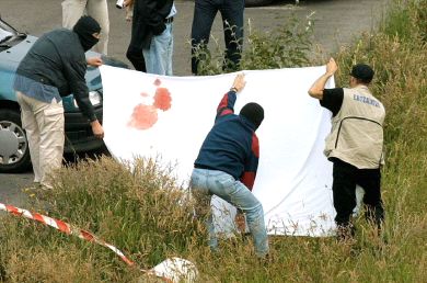 CRIMEN. El director financiero de 'El Diario Vasco', Santiago Oleaga, fue asesinado el 24 de mayo de 2001. / EL CORREO/