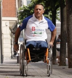 Castañeda, una referencia del deporte adaptado. / M. LÓPEZ/