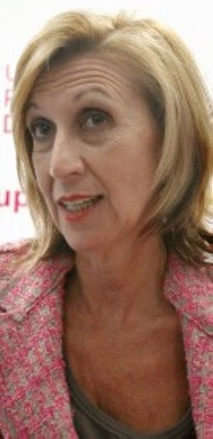 Rosa Díez, líder de UPyD. ::
EFE/