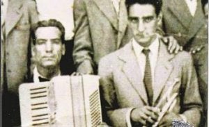 Ramón García, padre e hijo, durante una actuación. :: E. C./