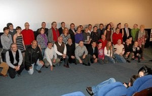 «Logroño entero ha trabajado en la película», señaló el director, que invitó a todos los participantes riojanos en el rodaje a que dieran la bienvenida a la película. ::
JUAN MARÍN/