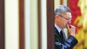 El ministro de Justicia, Alberto Ruiz-Gallardón. ::
EFE/