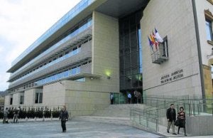 Juzgados de San Sebastián, donde se celebró la vista oral.:: EL CORREO/