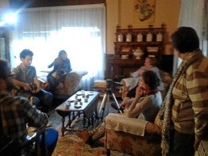 Durante el rodaje del documental se vivieron momentos de gran emoción. ::
E. C./