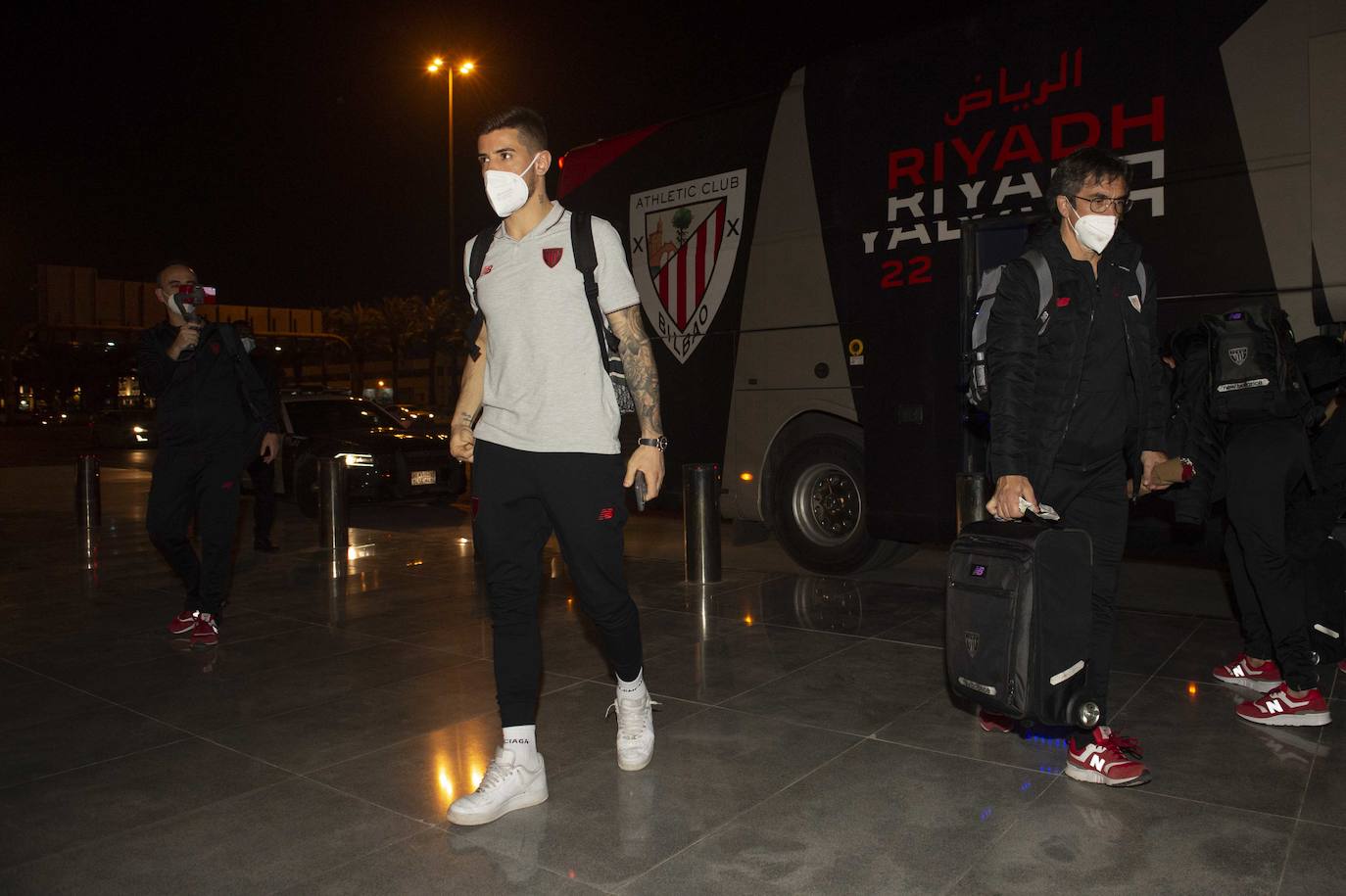 Llega del Athletic a Arabia para disputar la Supercopa