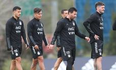 Argentina entrenará el sábado 28 en San Mamés