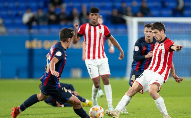 Cinco partidos sin marcar hunden al Bilbao Athletic