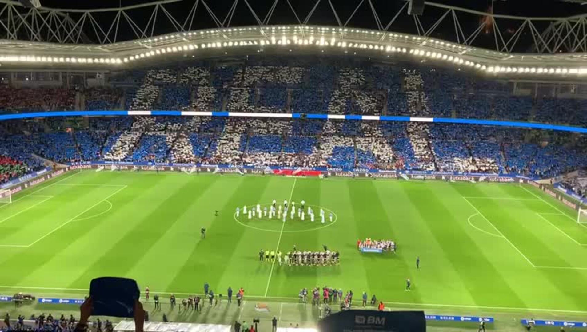 Ambientazo en el Reale Arena